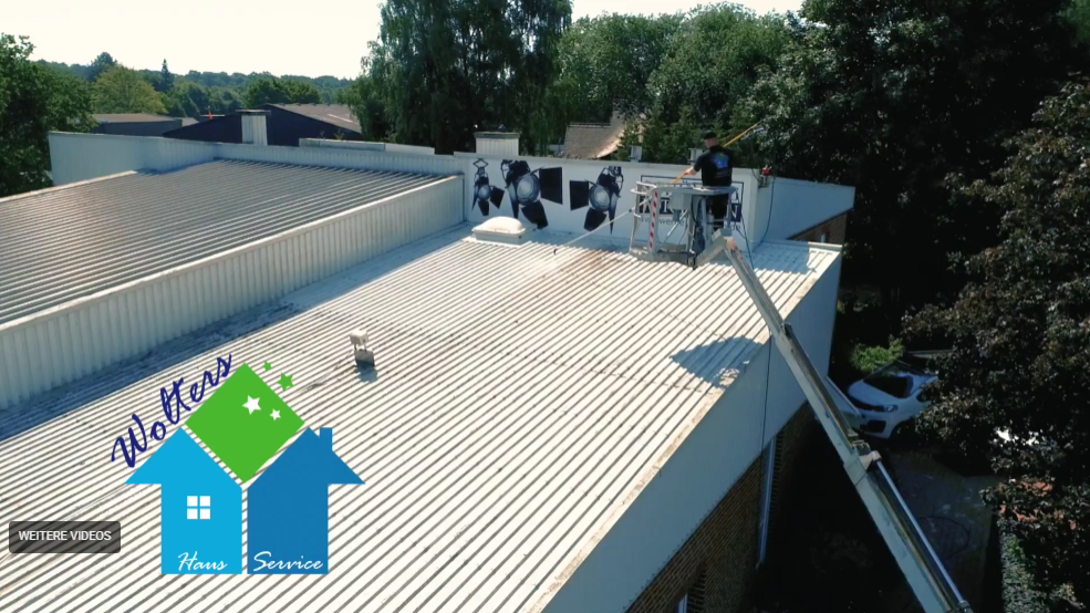 Video-Vorschau: Fachgerechte Dachreinigung in Spelle Vorher Nachher Vergleich